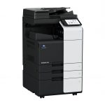 CARACTERISTICI PRINCIPALE BIZHUB C361I 36 ppm color și alb-negru Formate de hârtie: A6-SRA3, formate personalizate și format banner de până la 1,2 metri lungime Panou tactil color de 10,1 inchi asemănător tabletei cu suport multi-touch și interfață utilizator recent reproiectată pentru o operare intuitivă Impact redus asupra mediului datorită tehnologiei de ultimă generație care asigură un consum redus de energie Cea mai înaltă securitate a datelor cu protecție și mai mare împotriva activităților rău intenționate și vizibilitate sporită a tentativelor de atac cibernetic